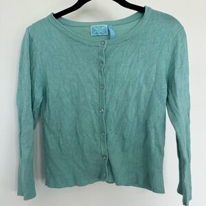 Three quarter length sleeve sweater never worn slightly cropped